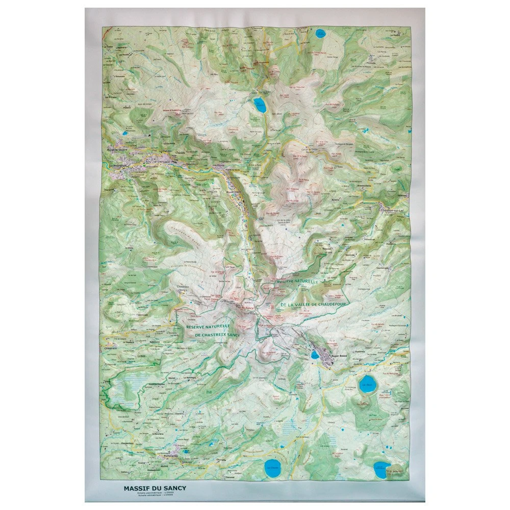 Carte 3D Deniveles Massif Du Sancy (Summer) 3 Carte 3D Deniveles Massif Du Sancy (Summer)