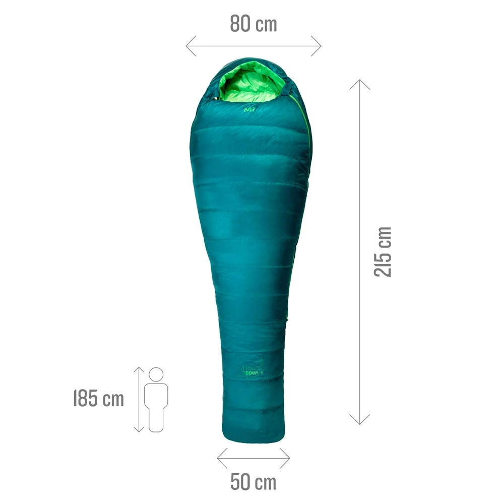 Sac De Couchage Millet Light Down 0° Emerald 5 Sac De Couchage Millet Light Down 0° Emerald – Image 3