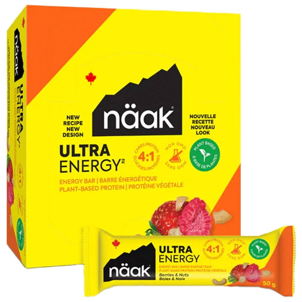 Barre Energétique Naak Ultra Energy Bars Baies & Noix 5 Barre Energétique Naak Ultra Energy Bars Baies & Noix – Image 3
