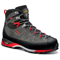 Chaussures De Trek Et Montagne Asolo Traverse Gv Mm Grafite Rosso