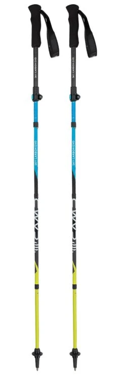 Bâton Camp Sky Carbon Evo Blue Black Yellow