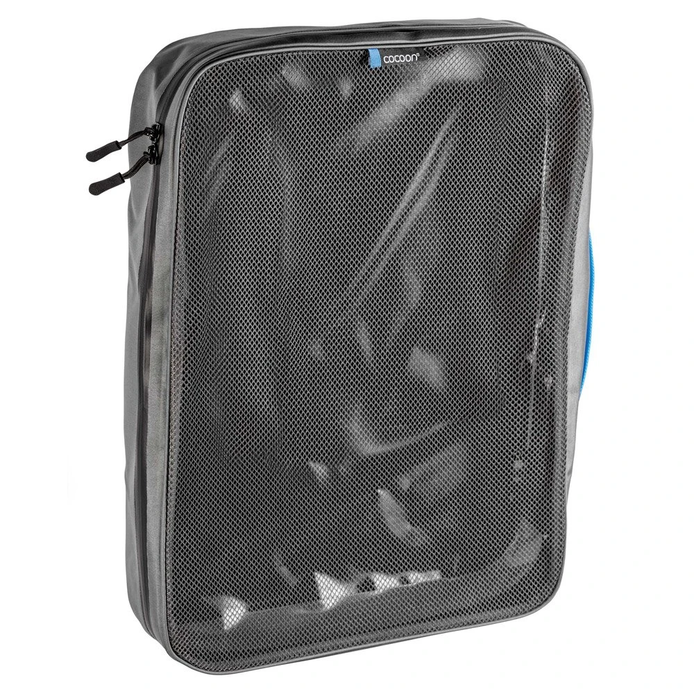 Housse De Stockage Cocoon Packing Cube With Open Net Top 11.4L Grey Black 3 Housse De Stockage Cocoon Packing Cube With Open Net Top 11.4L Grey Black