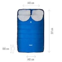 Sac De Couchage Lafuma Nunavüt Double Azur Blue -Magasin De Randonnée Et De Camping ff741a92a1afee641e698d17c18aed09693cd464 E22LAFUBIV204389 LAFU0522287 11